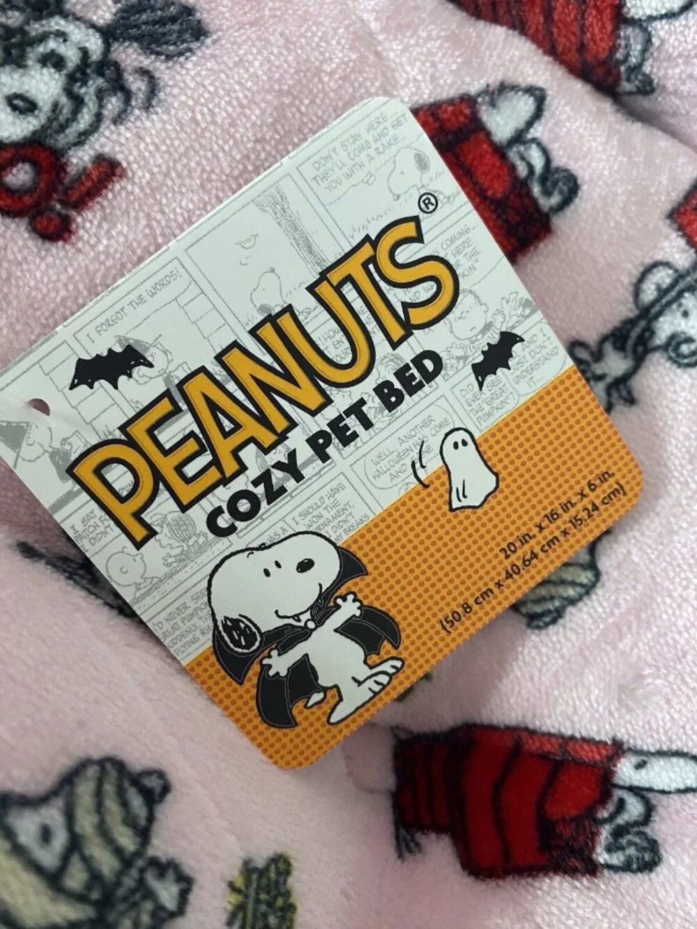 Peanuts cuddler vampire